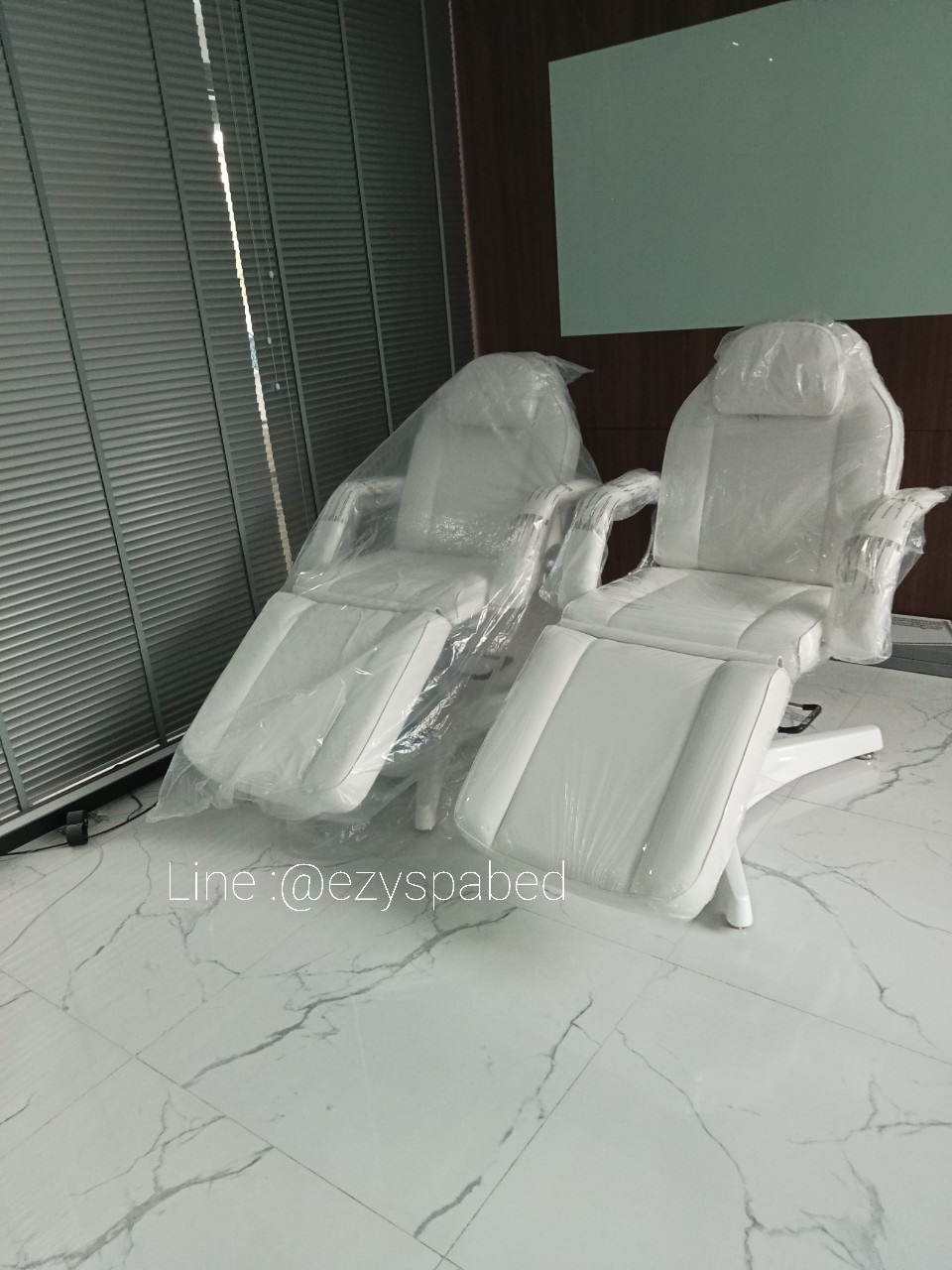 เตียงทรีทเมนท์ เตียงสักคิ้ว เตียงต่อขนตา ปรับความสูงได้ ระบบไฮดรอลิก