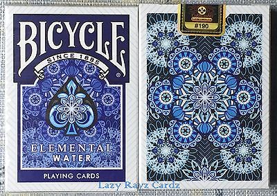 Bicycle Elemental Water (Blue) Playing Cards