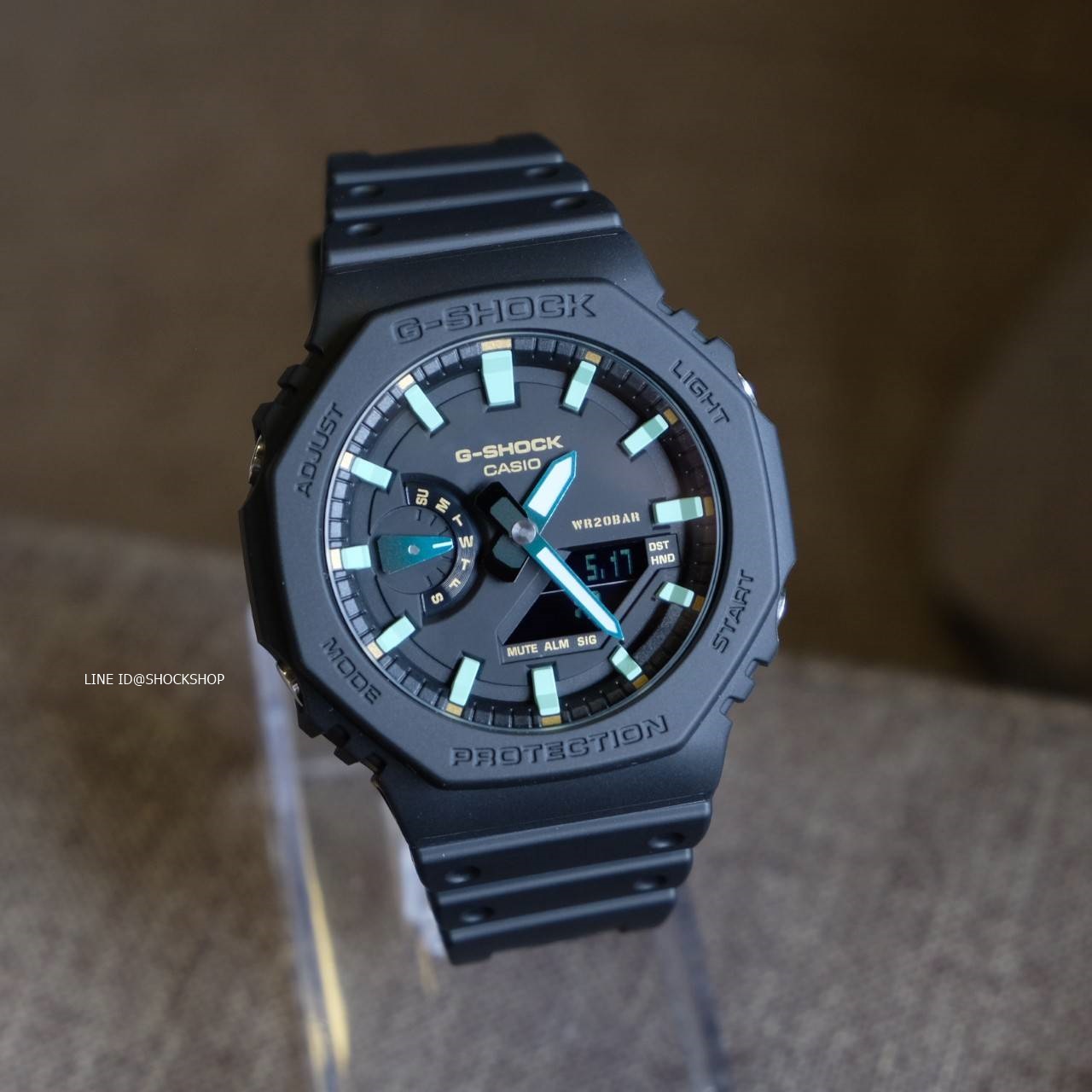 นาฬิกาผู้ชาย G-SHOCK รุ่น GA-2100RC-1A ซีรีส์ 2100 จีช็อค