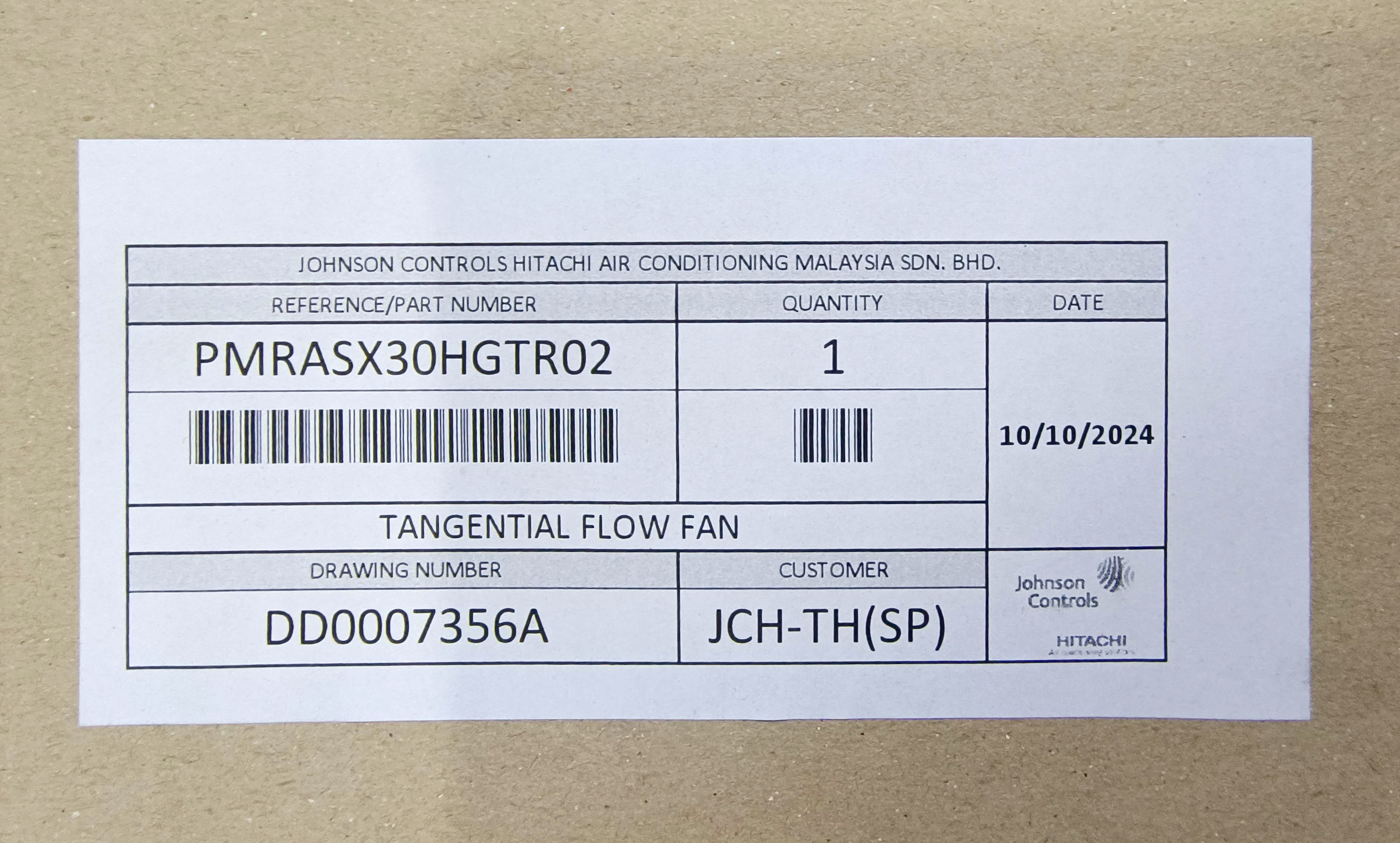 ใบพัดโพรงกระรอก RAS-E18CJT