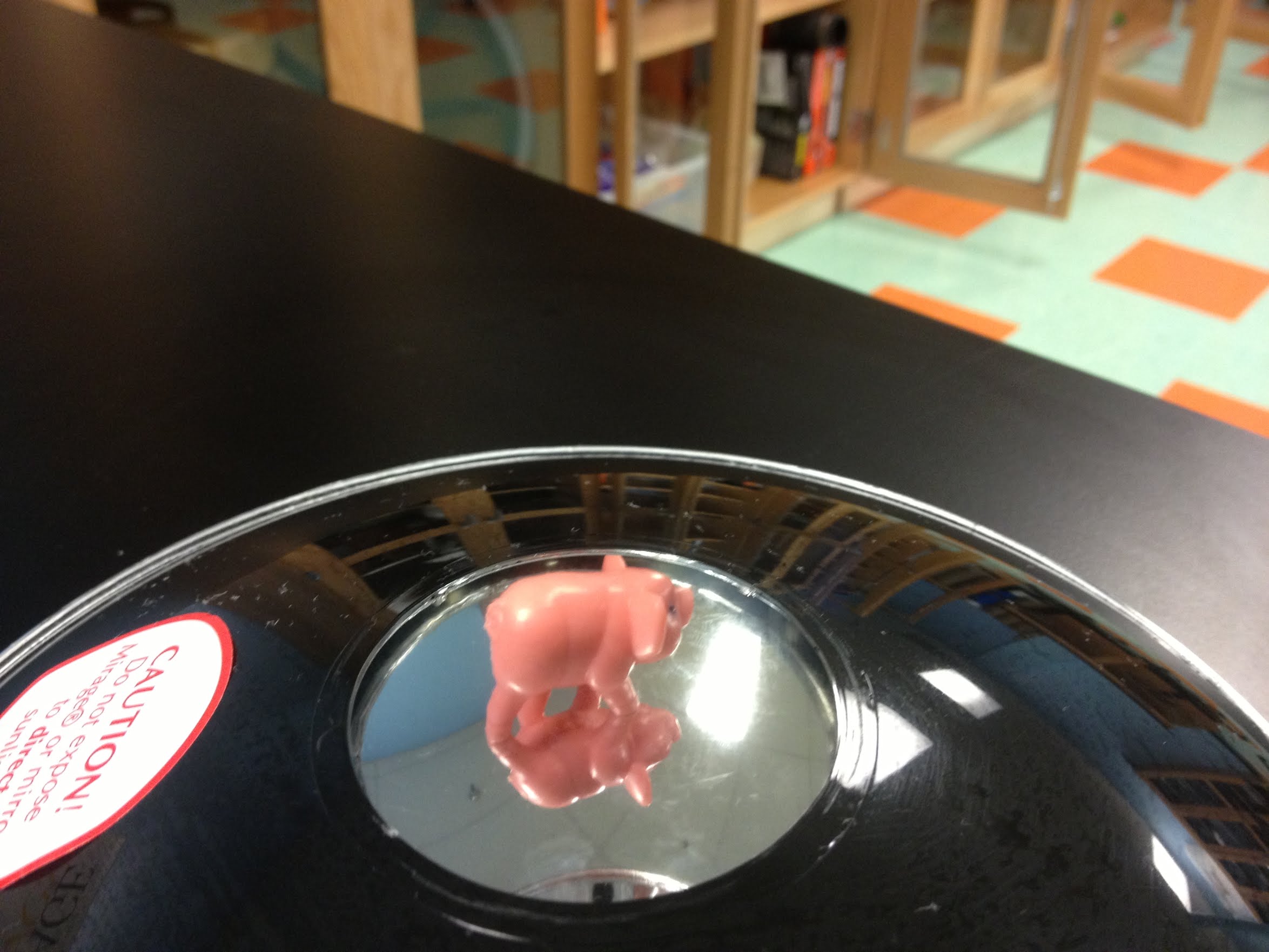 จาน 3 มิติ / mirage instant 3D hologram maker