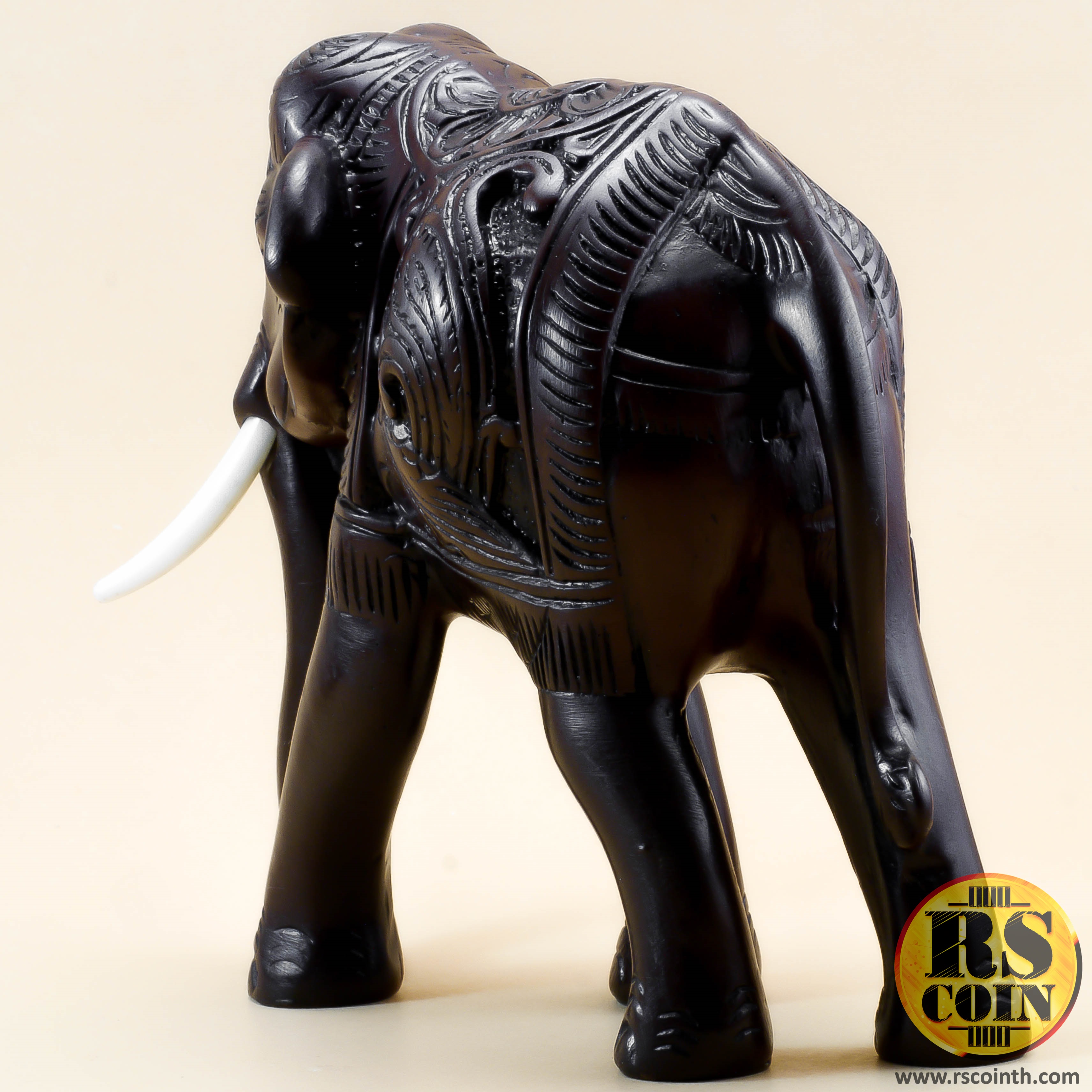 รูปปั้นหิน - ช้างลาย (Thai Sculpture Stone Designed Elephant)