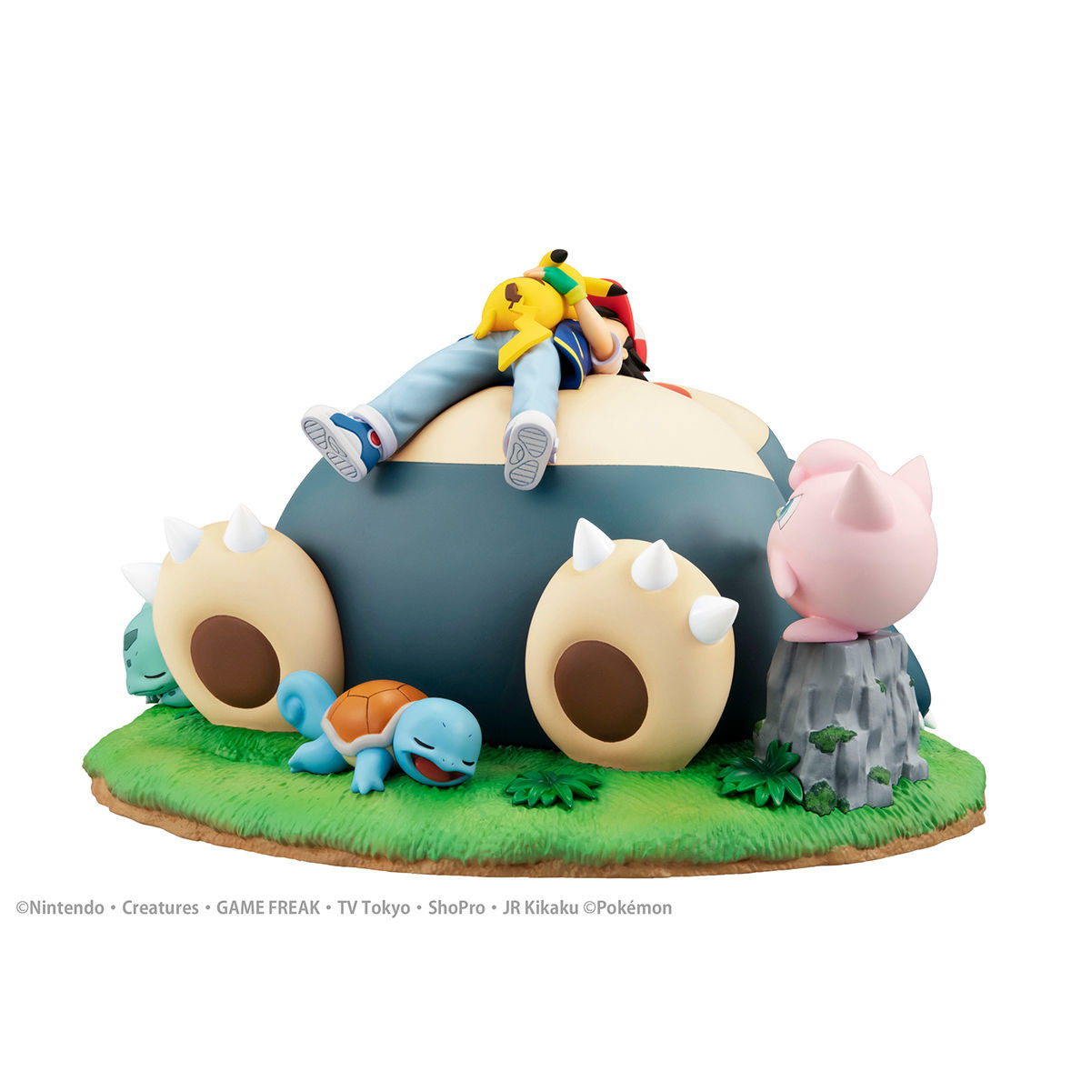 Kabigon - Pikachu - Purin - Satoshi - Zenigame - G.E.M.