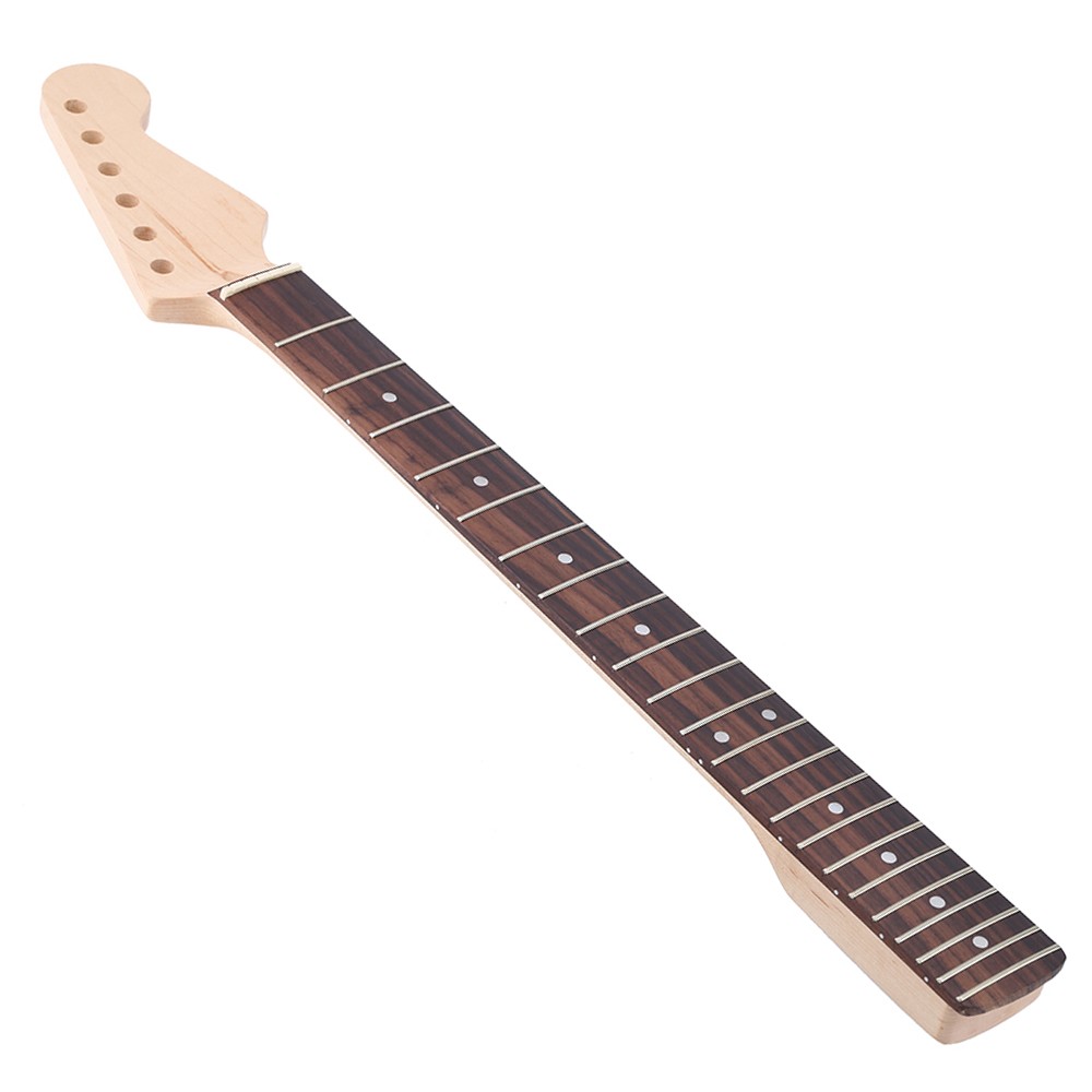 22 Frets Replacement Maple Neck Rosewood Fingerboard for ST Electric Guitar