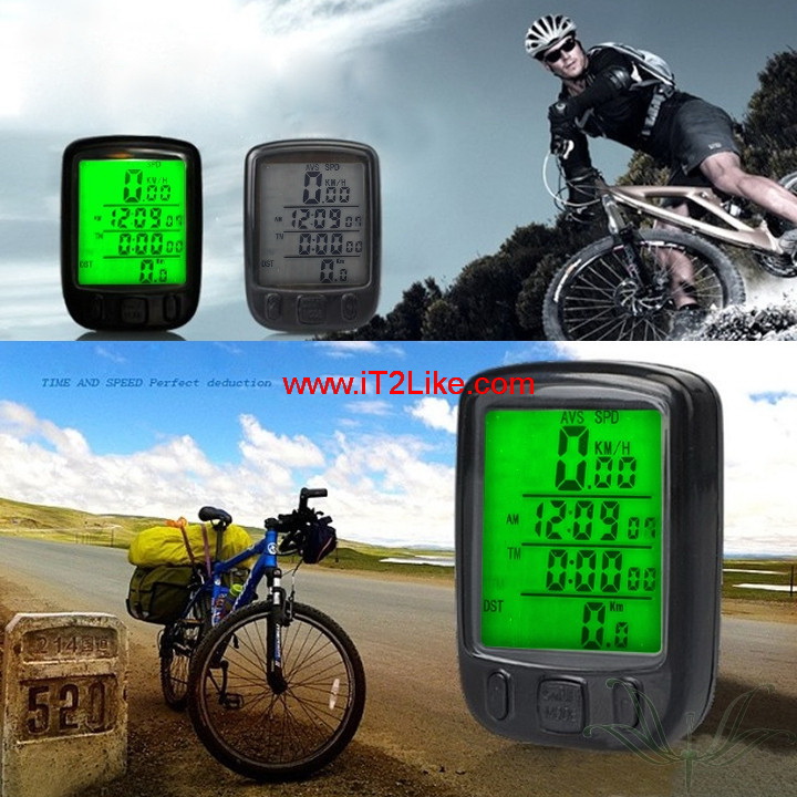 ไมล์จักรยาน Sunding SD563C ทรงGarmin ไร้สาย มีไฟ กันน้ำ
