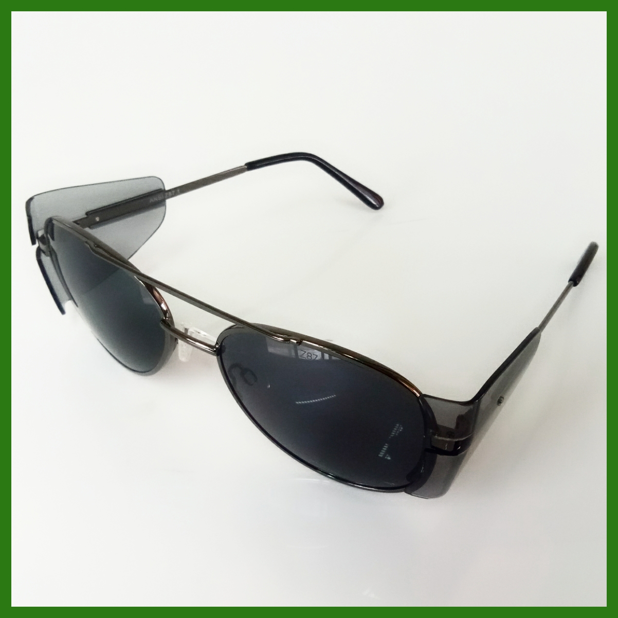 >>>New มาใหม่<<<แว่นตาเซฟตี้รุ่น Z87ขาเหล็ก มีสีเลนส์ให้เลือกหลายสี กันUV 100%