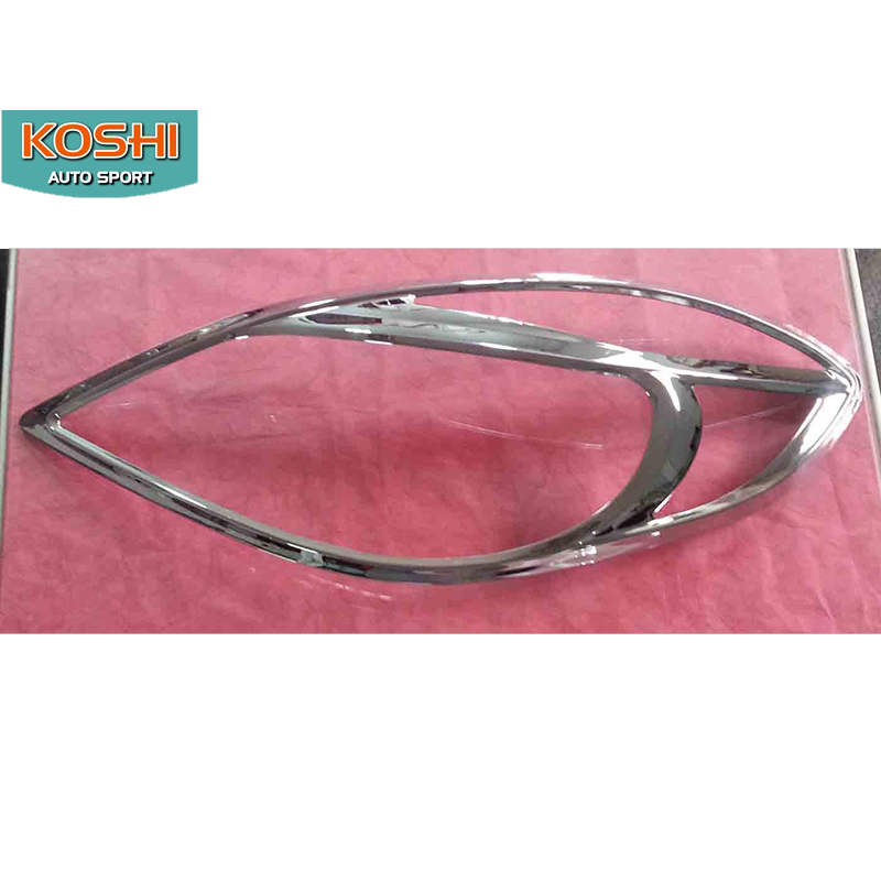 ครอบไฟหน้า Nissan Almera 2011 ชุบโครเมี่ยม Lekone (2ชิ้น)