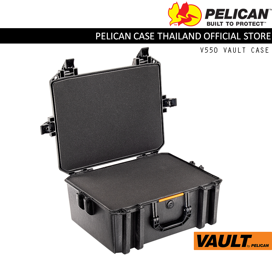 PELICAN VAULT V550 Case with Foam, Black