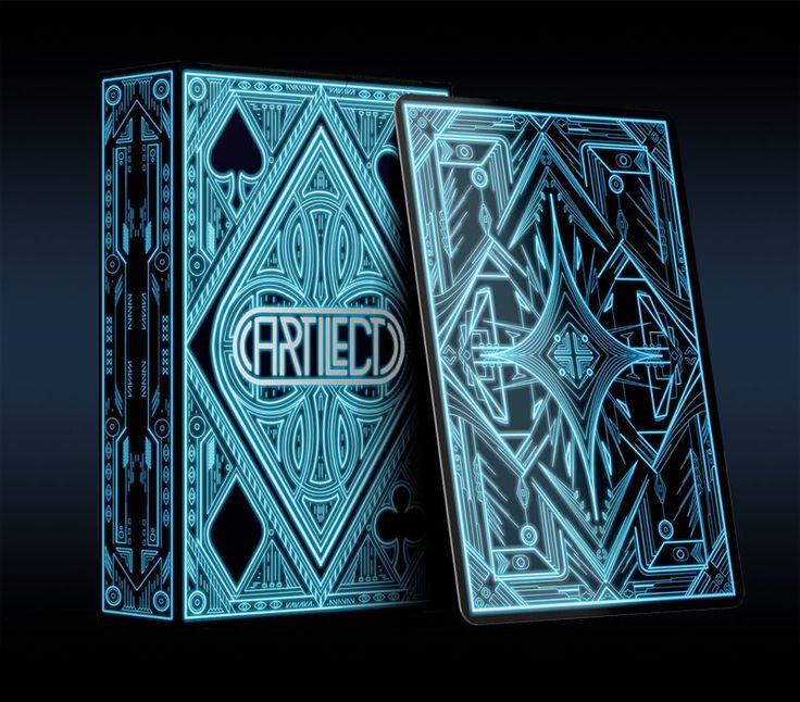 Artilect Black Edition Playing Cards