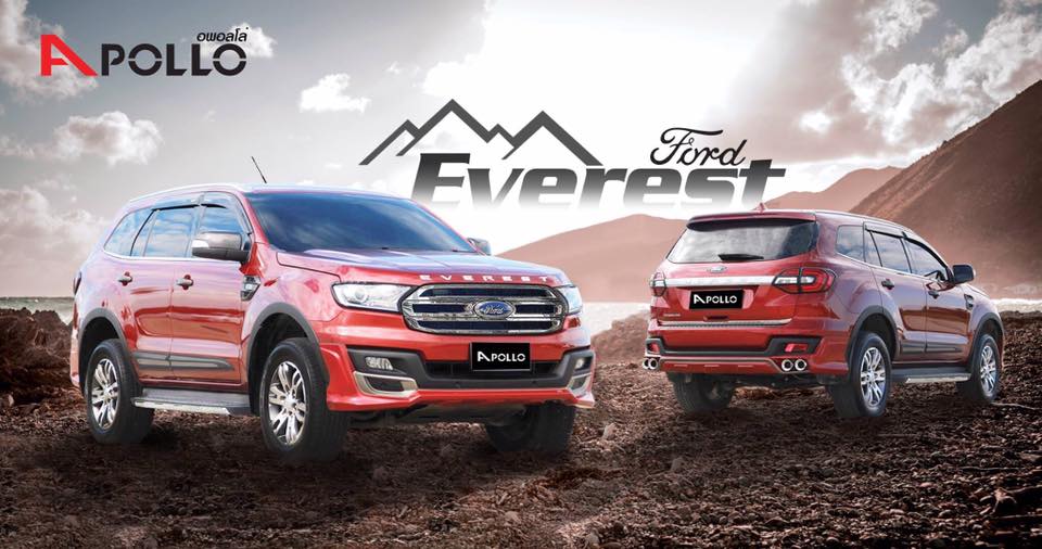 ชุดแต่ง Ford Everest 2016 By Apollo