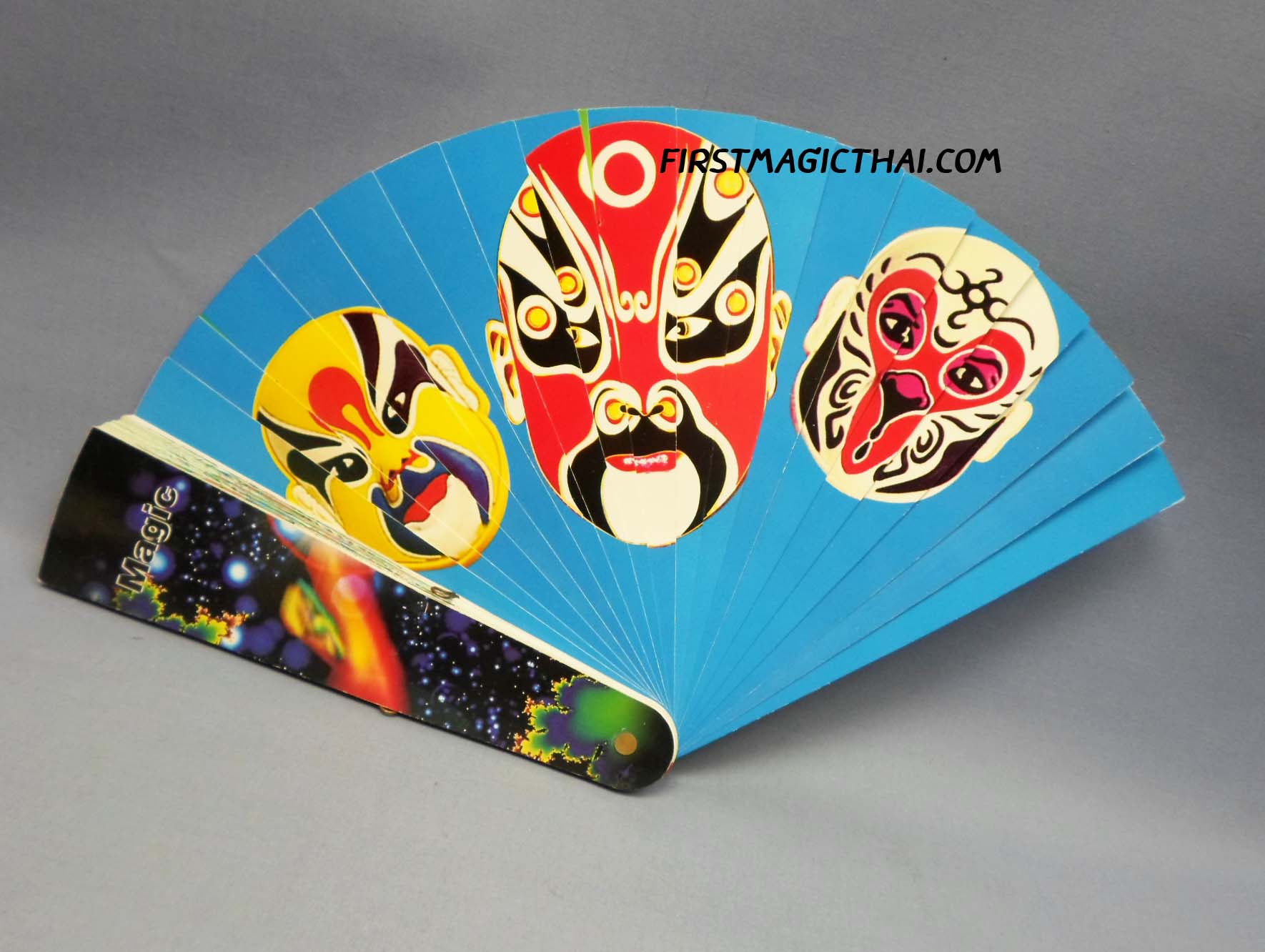 พัดเปลี่ยน 8ลาย / 8 colors change fan