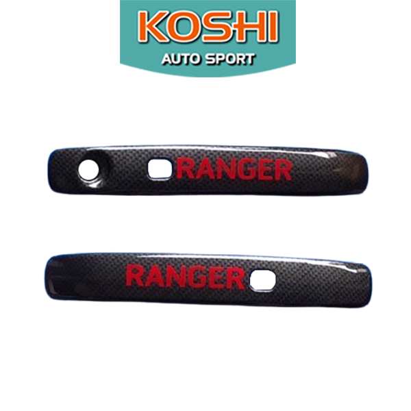ครอบมือจับ ผิวเคฟล่า Ford Ranger 2022 รุ่น 2 ประตู top ยี่ห้อ lekone