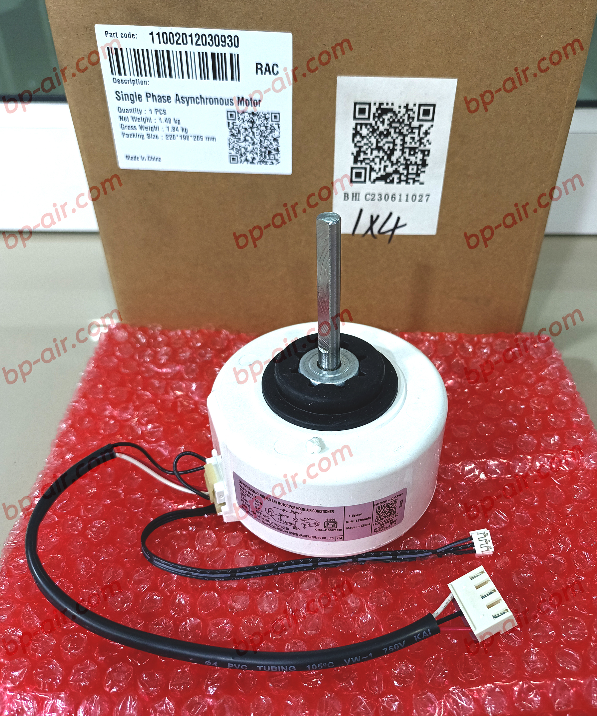 มอเตอร์คอยล์เย็น Midea MS12F-12CRN1-PC8(A)