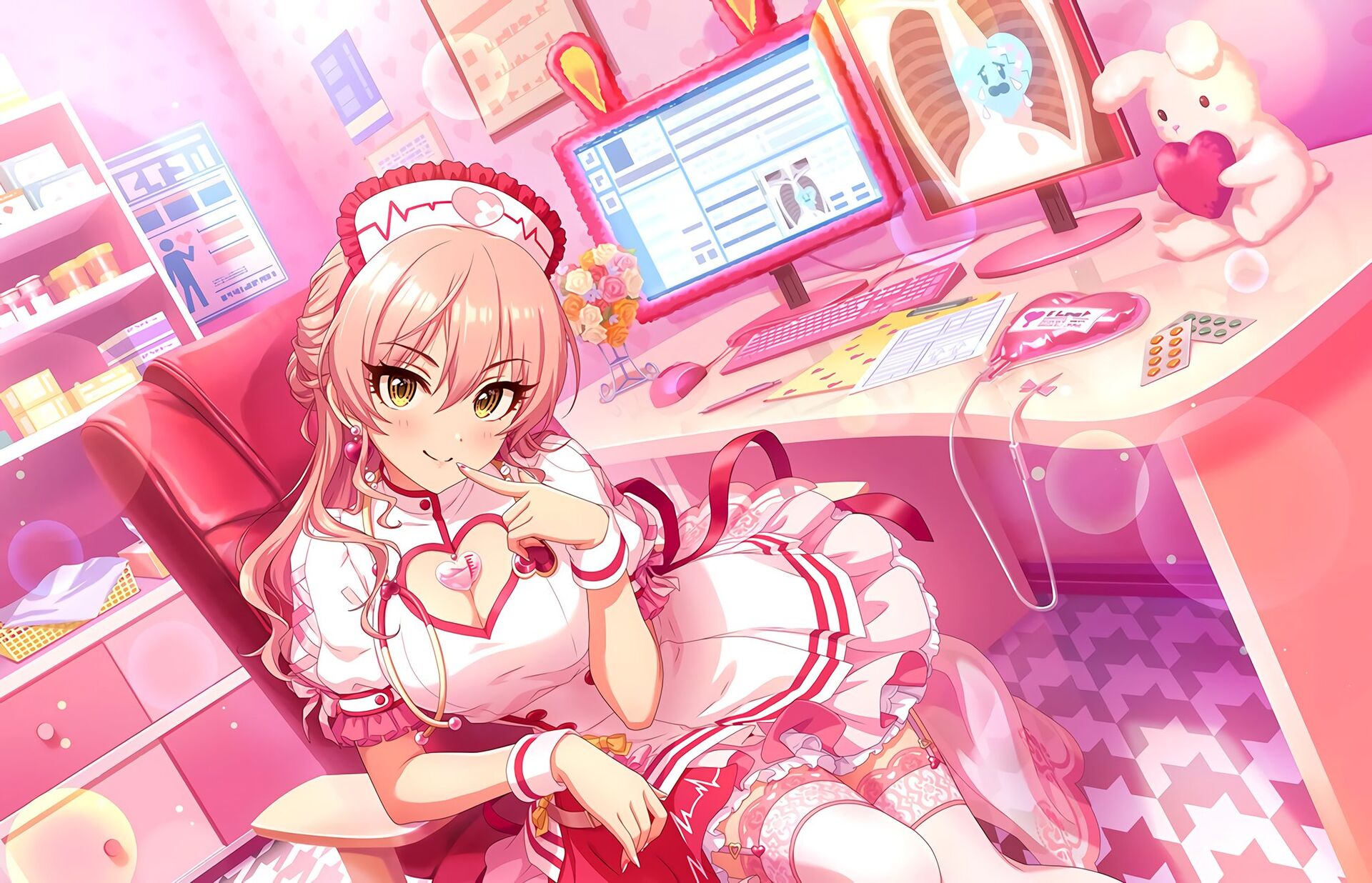 Jougasaki Mika Halloween Love★Nurse Ver.