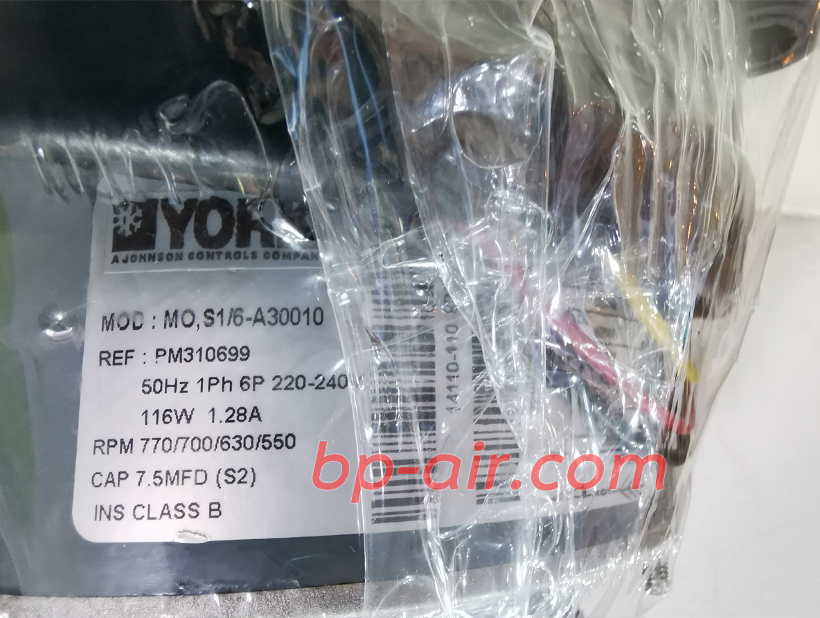 มอเตอร์คอยล์เย็น แอร์ฝังฝ้า 4 ทิศทาง YORK PM310699