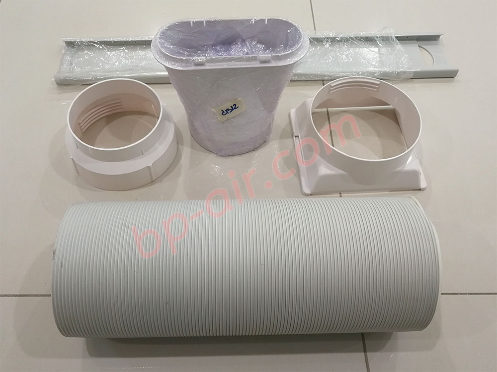 ชุดท่อลมร้อนแอร์เคลื่อนที่ Central Air รุ่น CTP-CB12-20