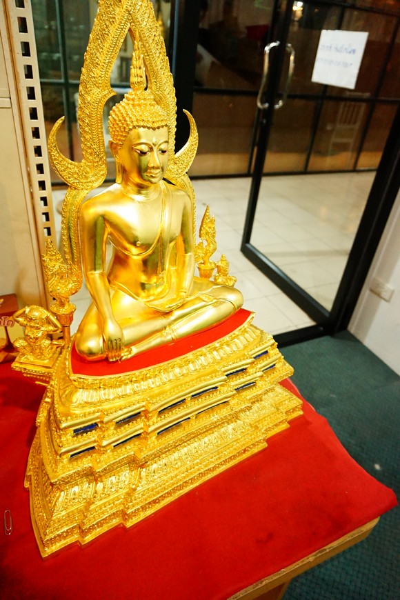พระพุทธชินราช 12นิ้ว ทองเหลือง ปิดทองแท้