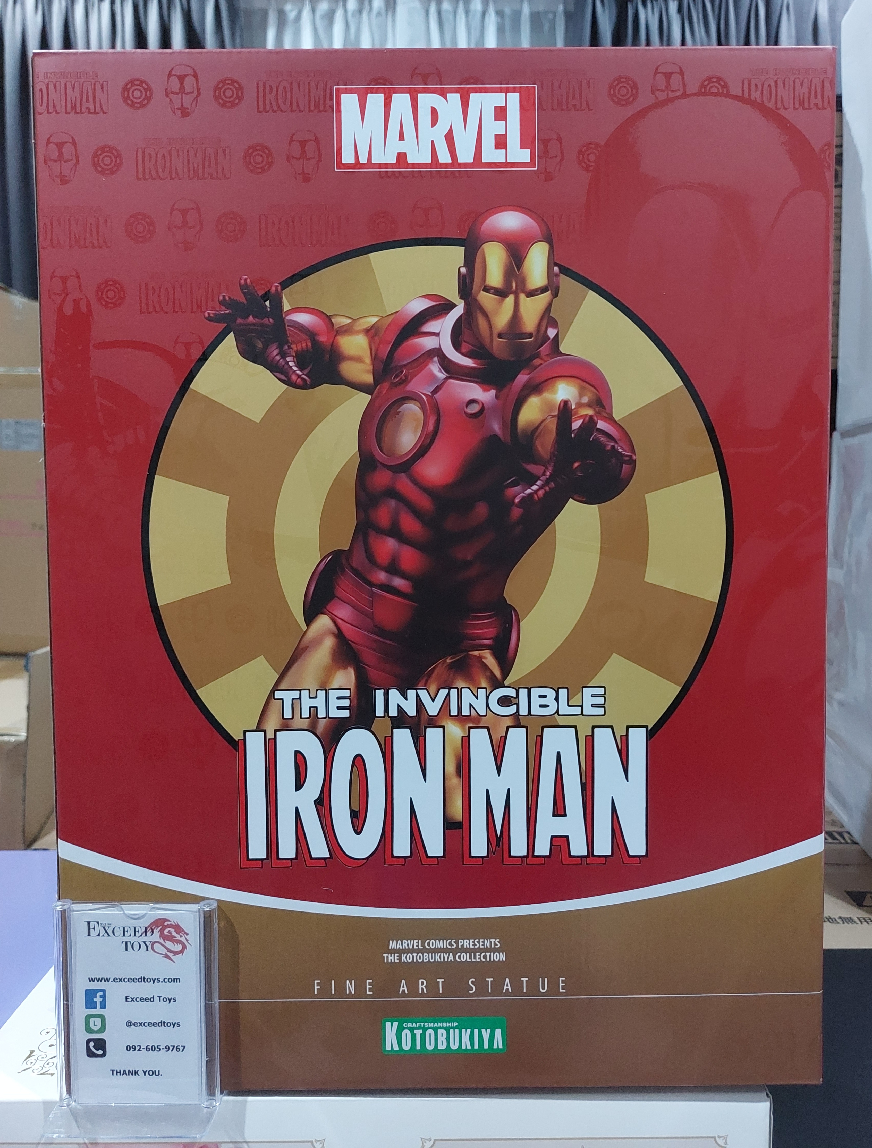 IRON MAN AVENGERS FINE ART STATUE