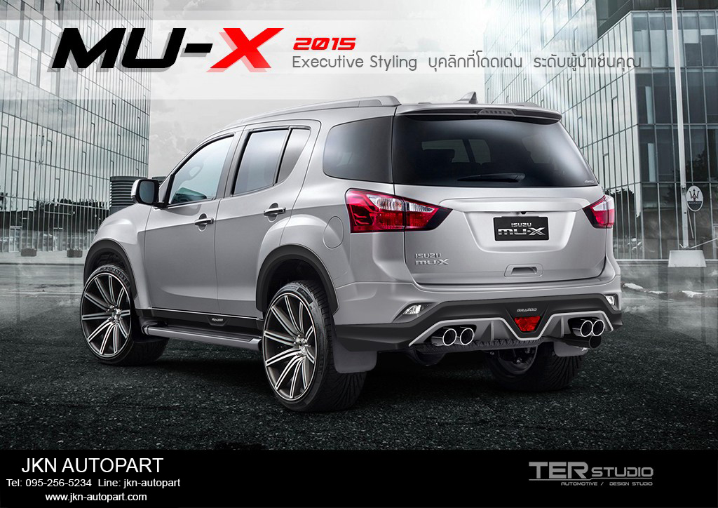 ชุดแต่ง Isuzu Mu-X รุ่น Grazoo