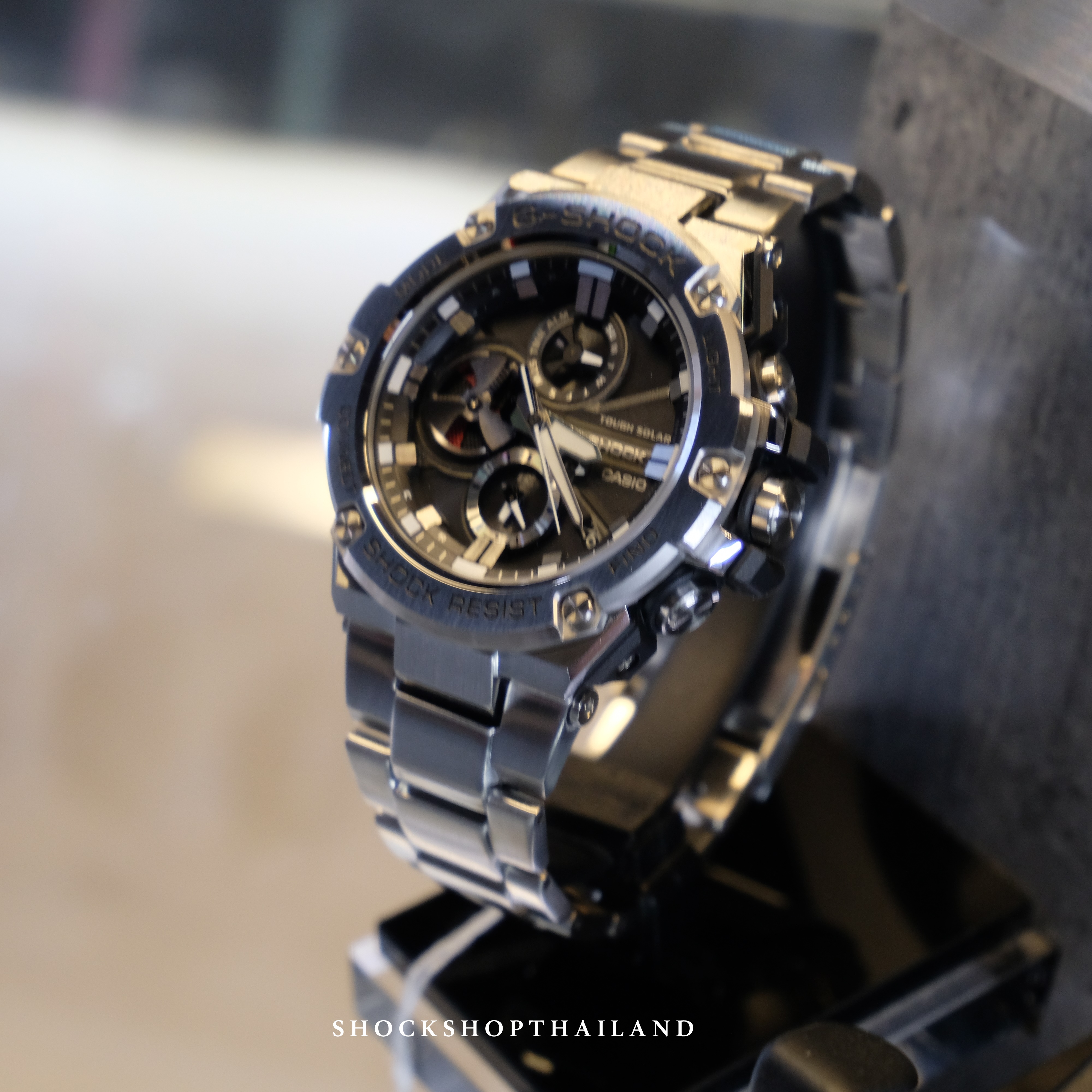 นาฬิกาผู้ชาย Casio G-Shock G-STEEL รุ่น GST-B100D-1A จีช็อค