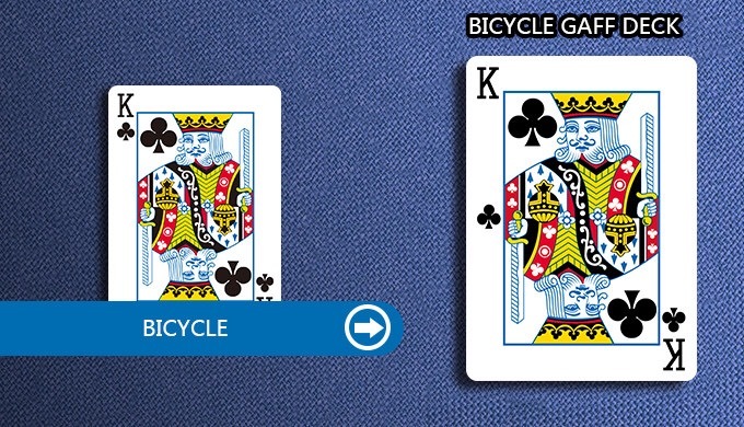Bicycle Gaff Rider Back Playing Cards (Red)