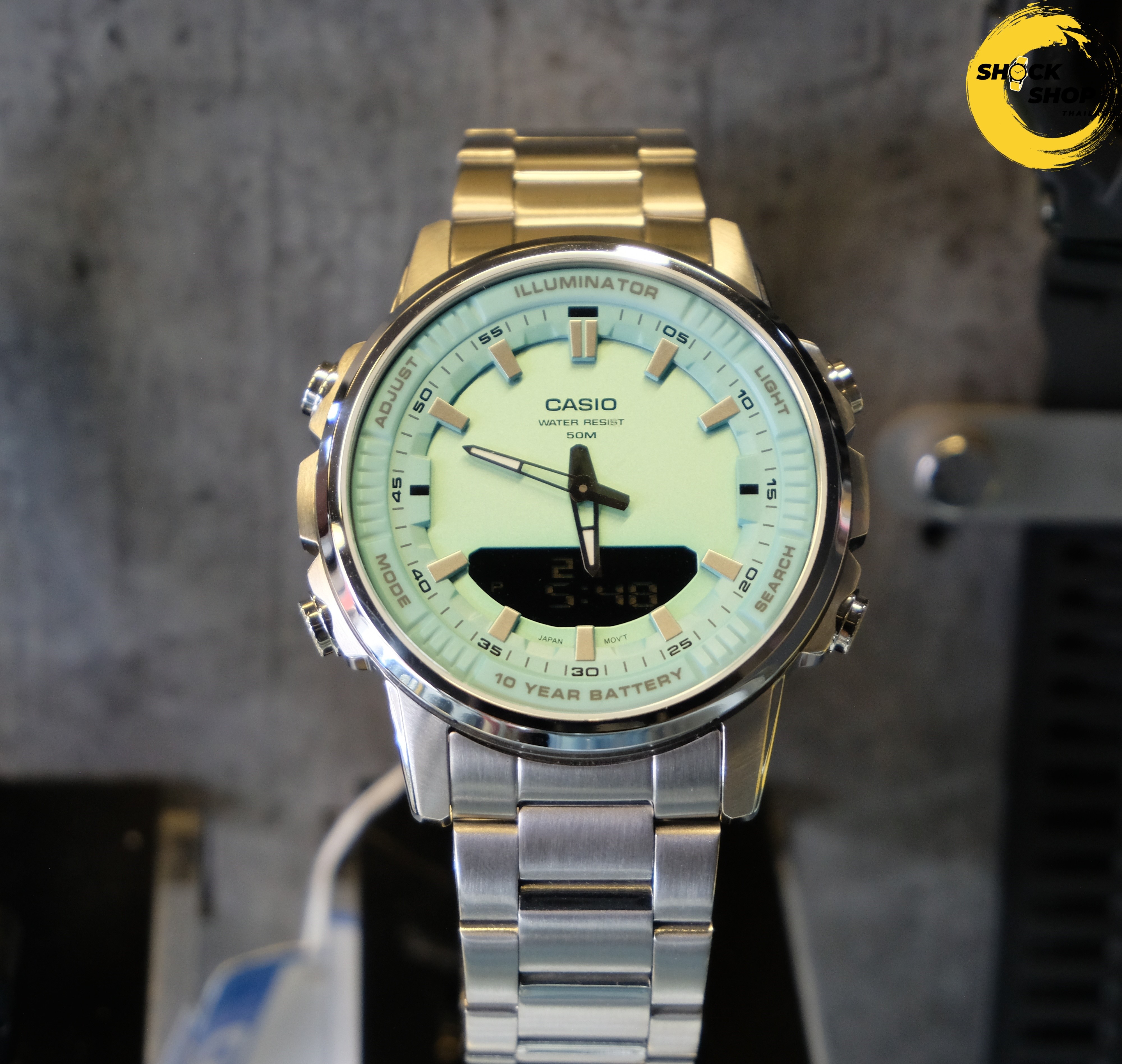 นาฬิกาผู้ชาย Casio รุ่น AMW-880D-2A2V คาสิโอ