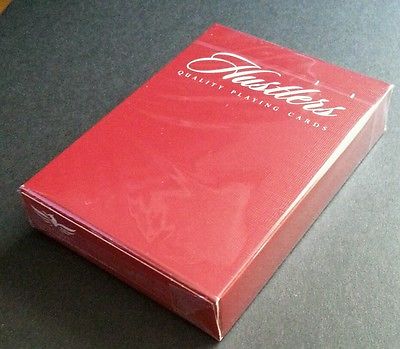 Red Madison Hustlers Playing Cards