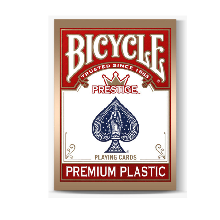 Bicycle Prestige Playing Cards สีแดง