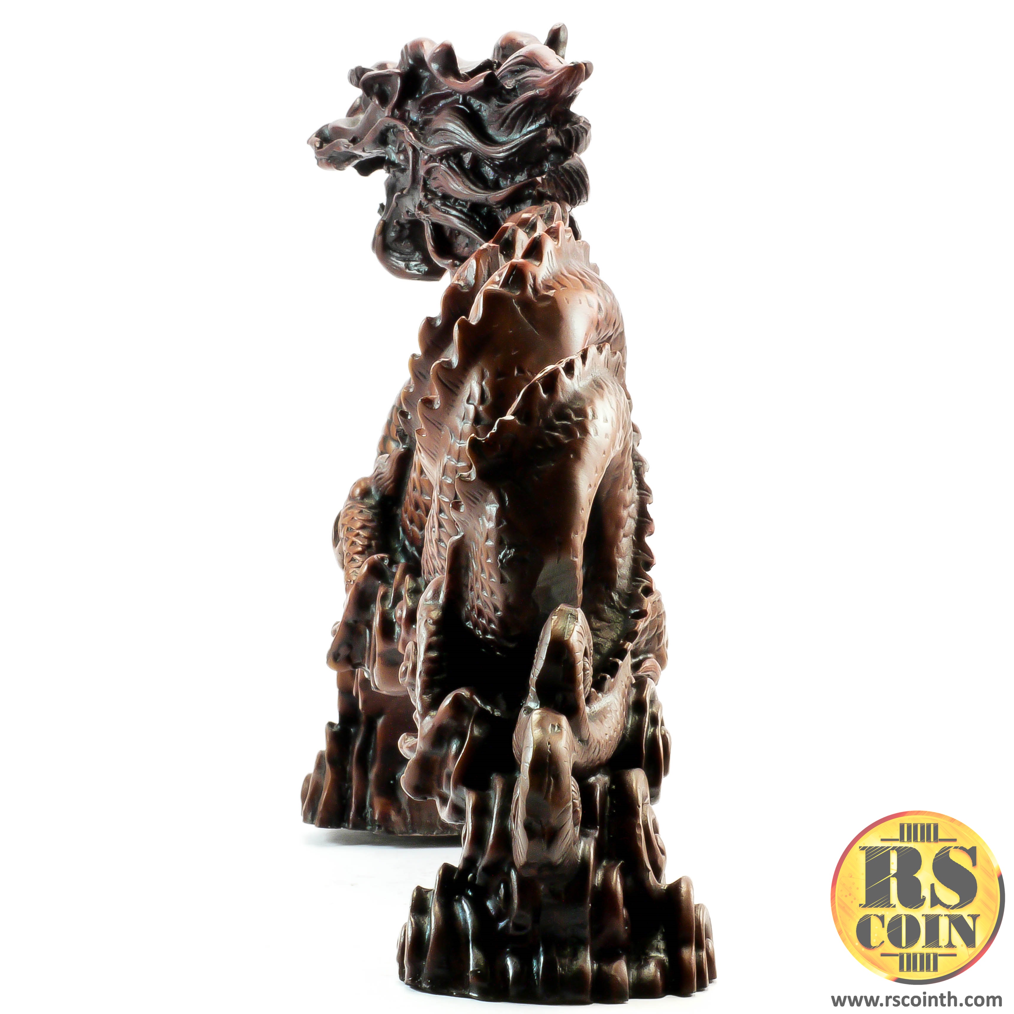 รูปปั้นหิน - มังกรจีนใหญ่ (Thai Sculpture Stone Great Chinese Legend Dragon)