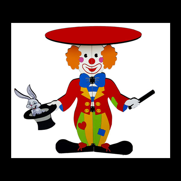 โต๊ะสแตน ลายตัวตลก / Tora Clown Table