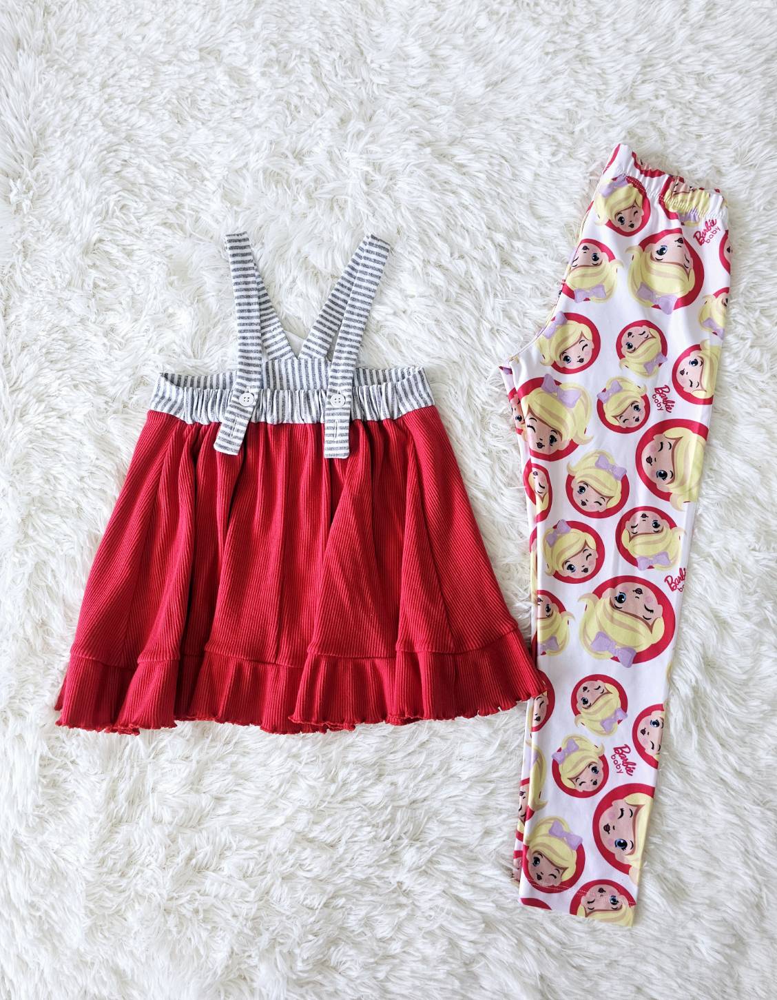 ชุดเซ็ท Barbie baby ไซส์ XXL Laugh by ChaLom มือสอง เหมือนใหม่ ไม่มีตำหนิ