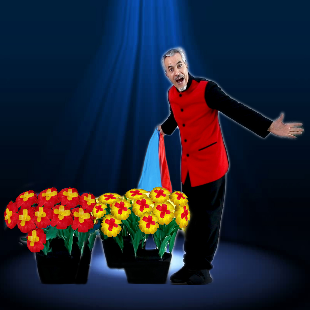 เสกดอกไม้พุ่มเล็ก 3พุ่ม / Dance Of Flowers