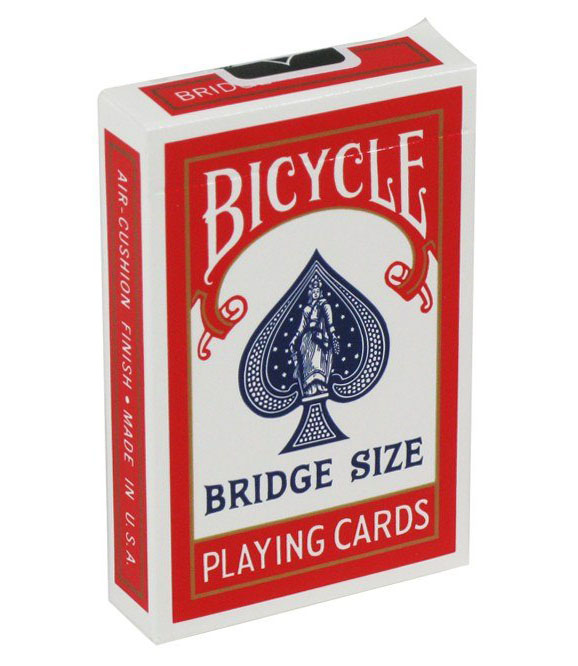 Bicycle Bridge Red Size Playing Cards