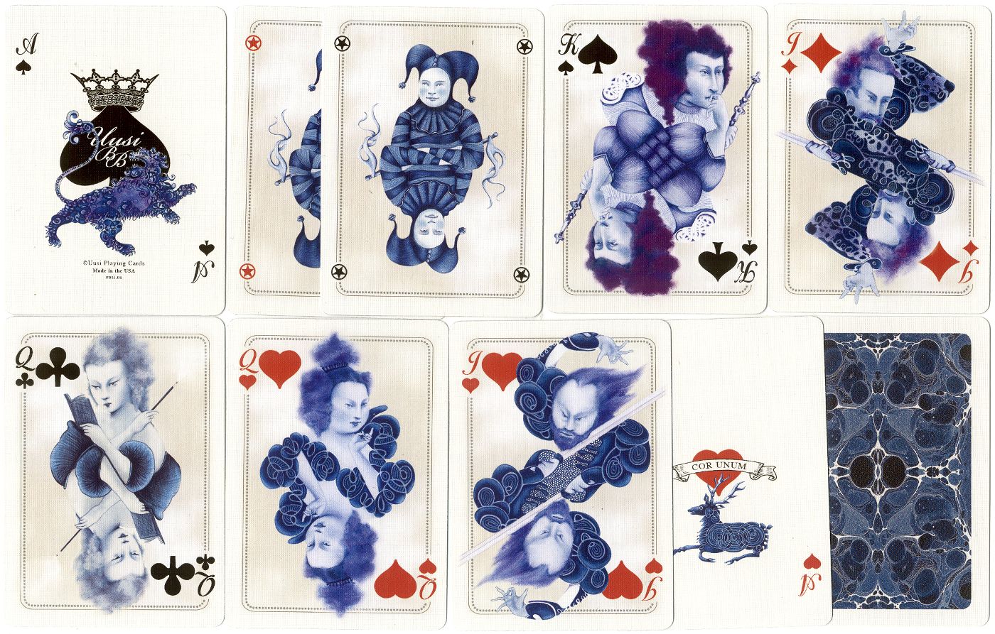 Blue Blood Playing Cards