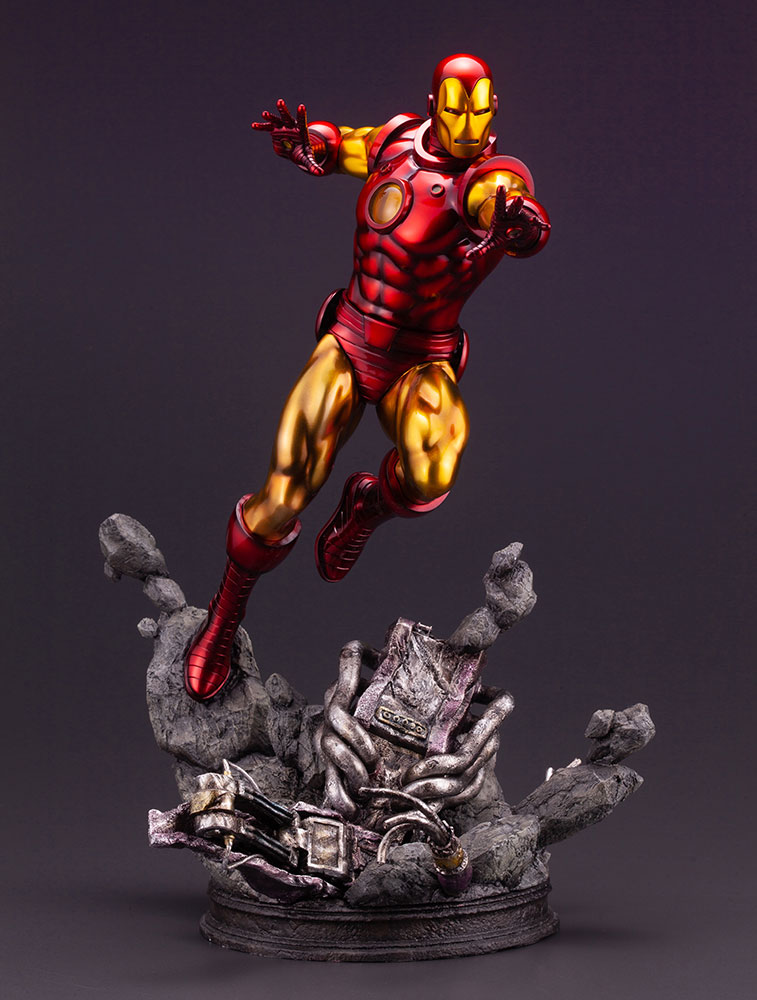 IRON MAN AVENGERS FINE ART STATUE
