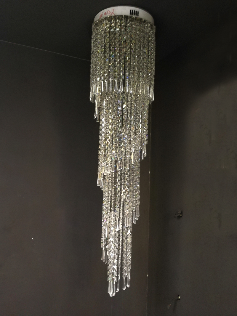 ไฟแขวน โคมระย้า long Crystal ไฟเพดาน CRL1116 โคมแขวน ไฟระย้า ไฟช่อ ไฟกิ่ง สวยหรู ทันสมัย ทนทาน ประหยัดไฟ