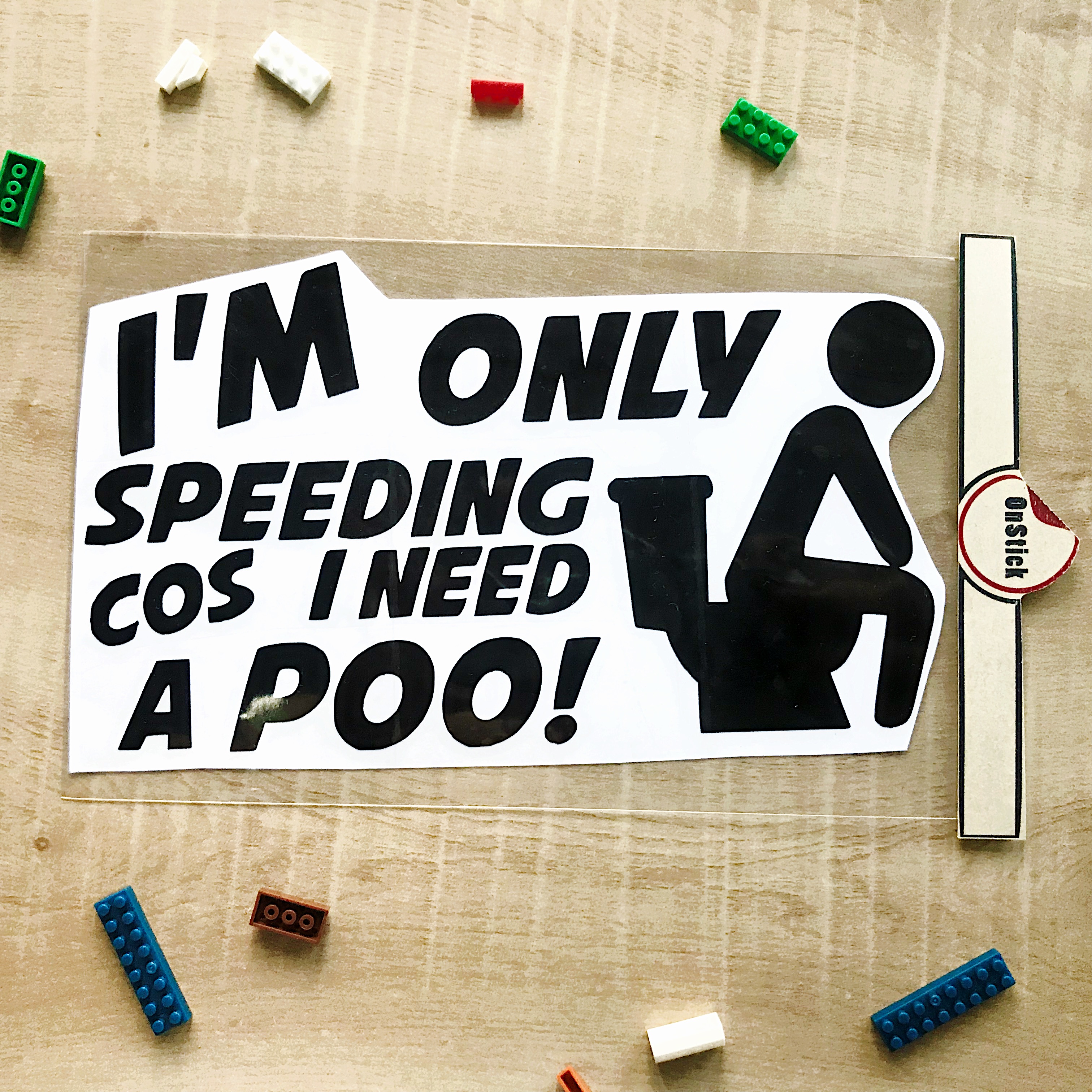 I'm only speeding