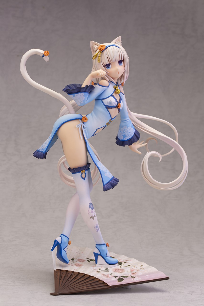 Nekopara Vanilla Chinese Dress edition illustration by Sayori DX Ver.