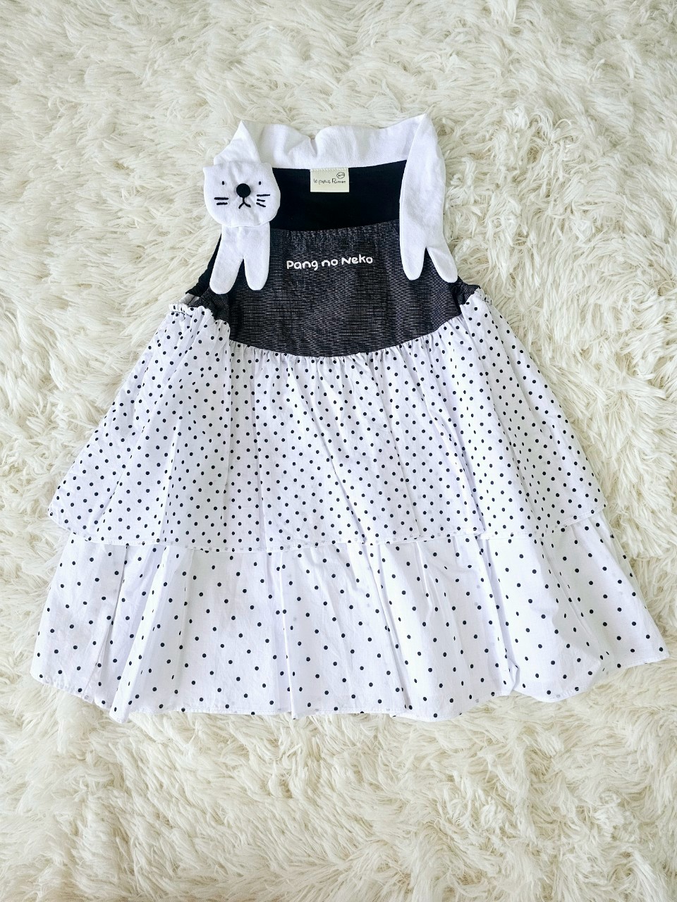 เดรส 𝐏𝐀𝐍𝐆 𝐍𝐎 𝐍𝐄𝐊𝐎 ไซส์ 24m Le Petit Pumm by ChaLom มือสอง เหมือนใหม่ ไม่มีตำหนิ