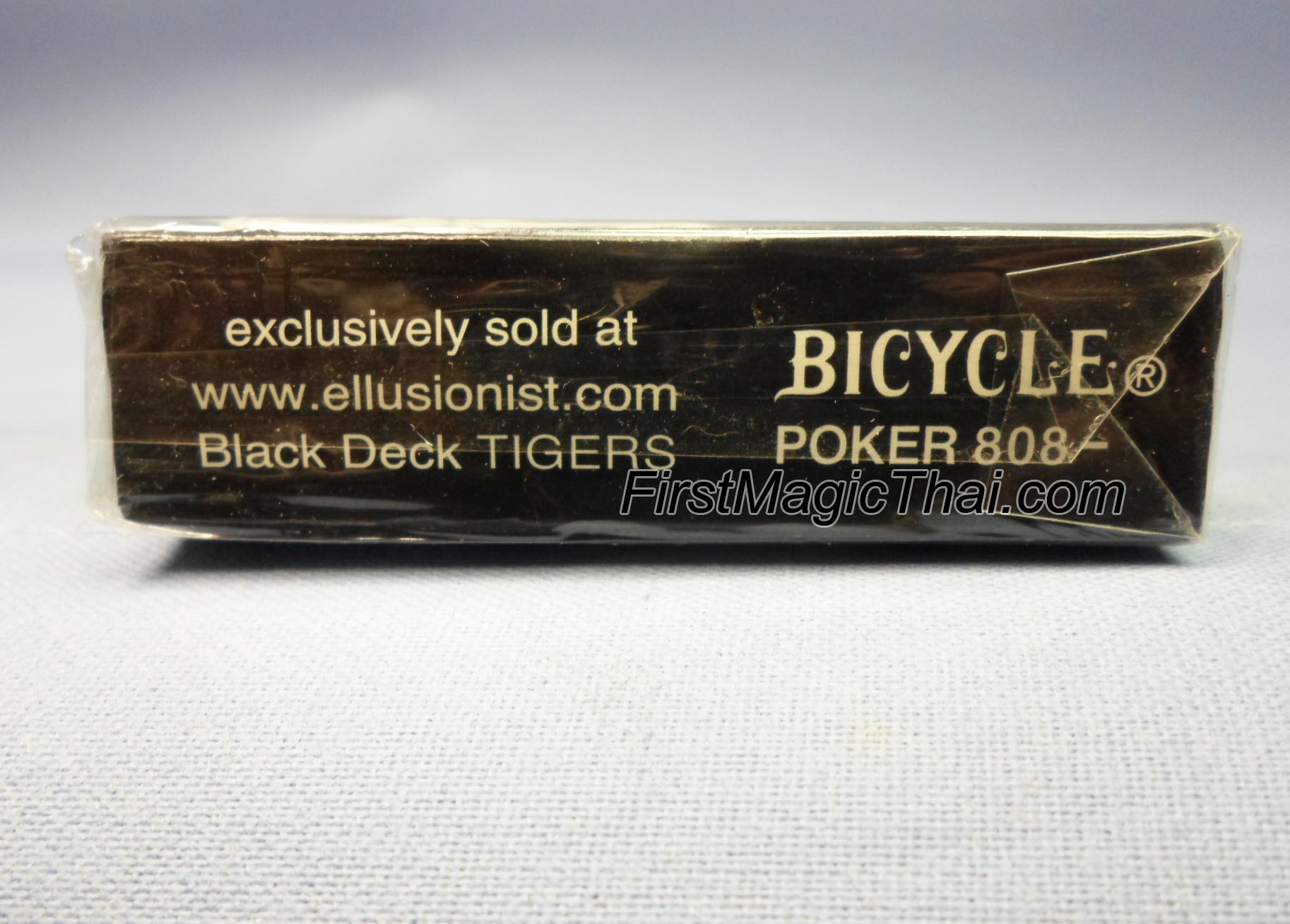 Bicycle Black Tigers White Pips