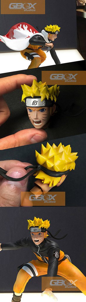 Kyuubi Naruto Resin Statue