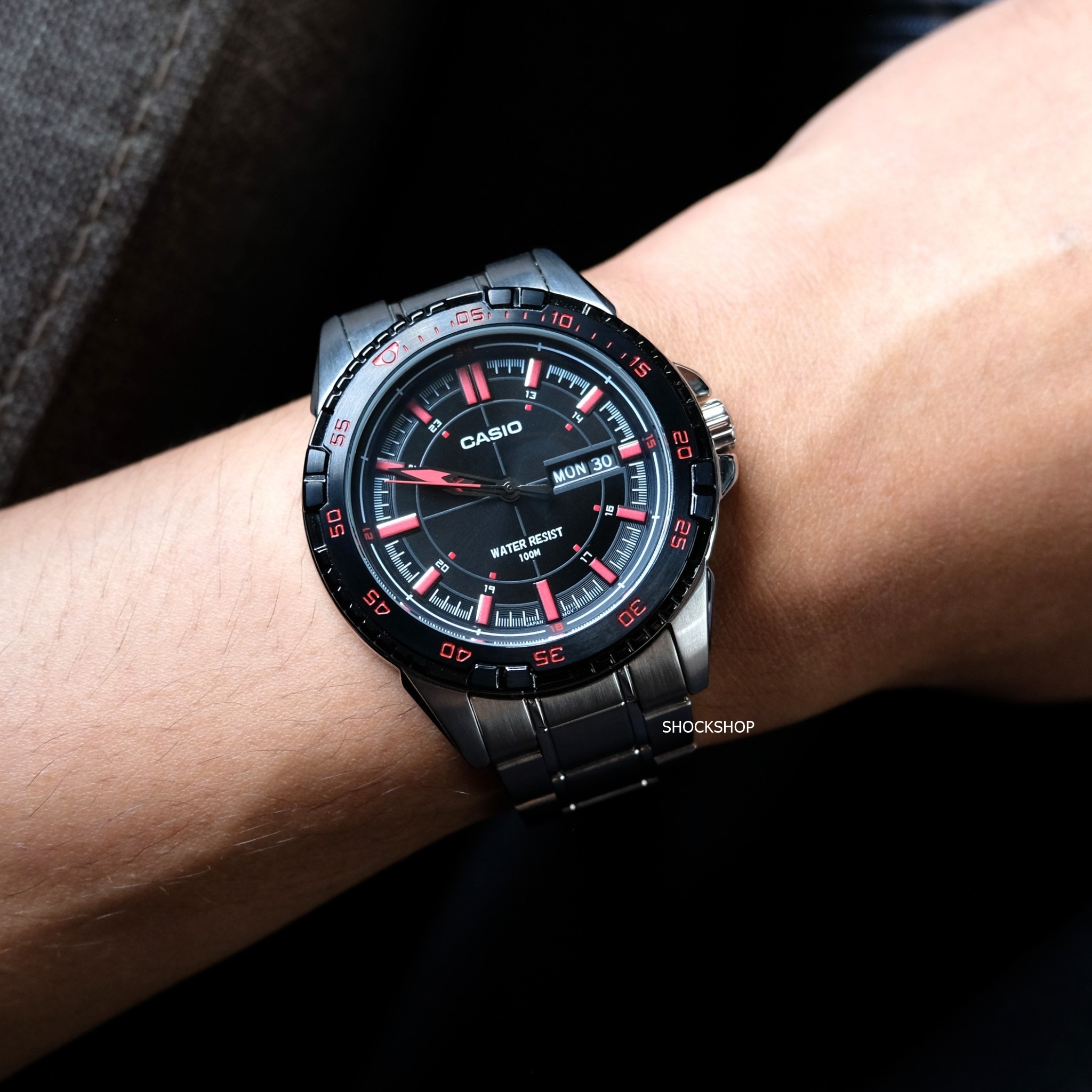นาฬิกาผู้ชาย Casio รุ่น MTD-1078D-1A1 คาสิโอ