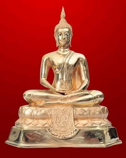 พระประจำ วันพฤหัสบดี ปางตรัสรู้ หรือ ปางสมาธิ 5 นิ้ว