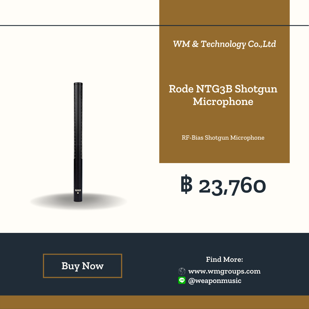 Rode NTG3B Shotgun Microphone