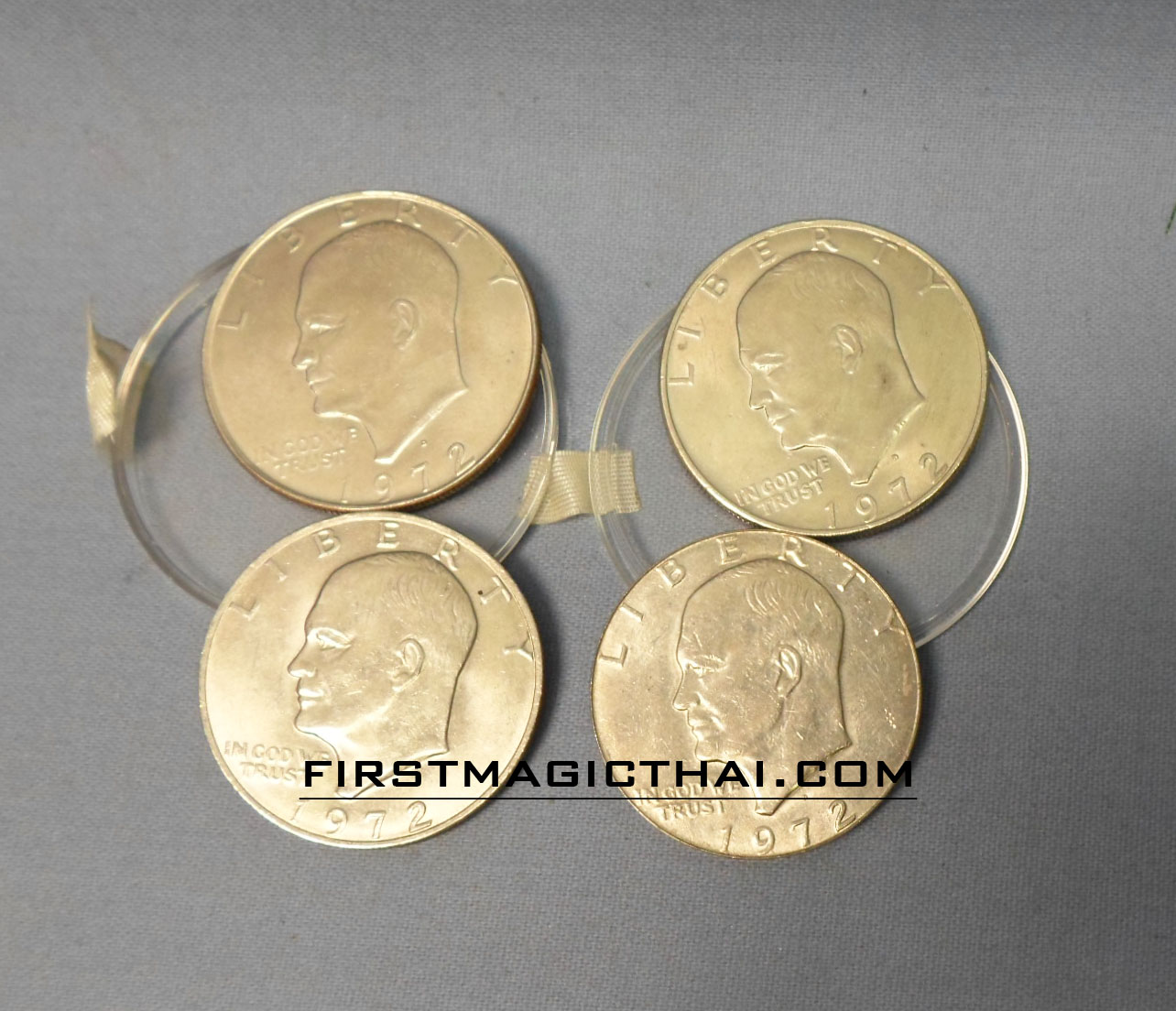 4 To 1 Coin Expanded Shell (3 Shell) One Dollar แท้