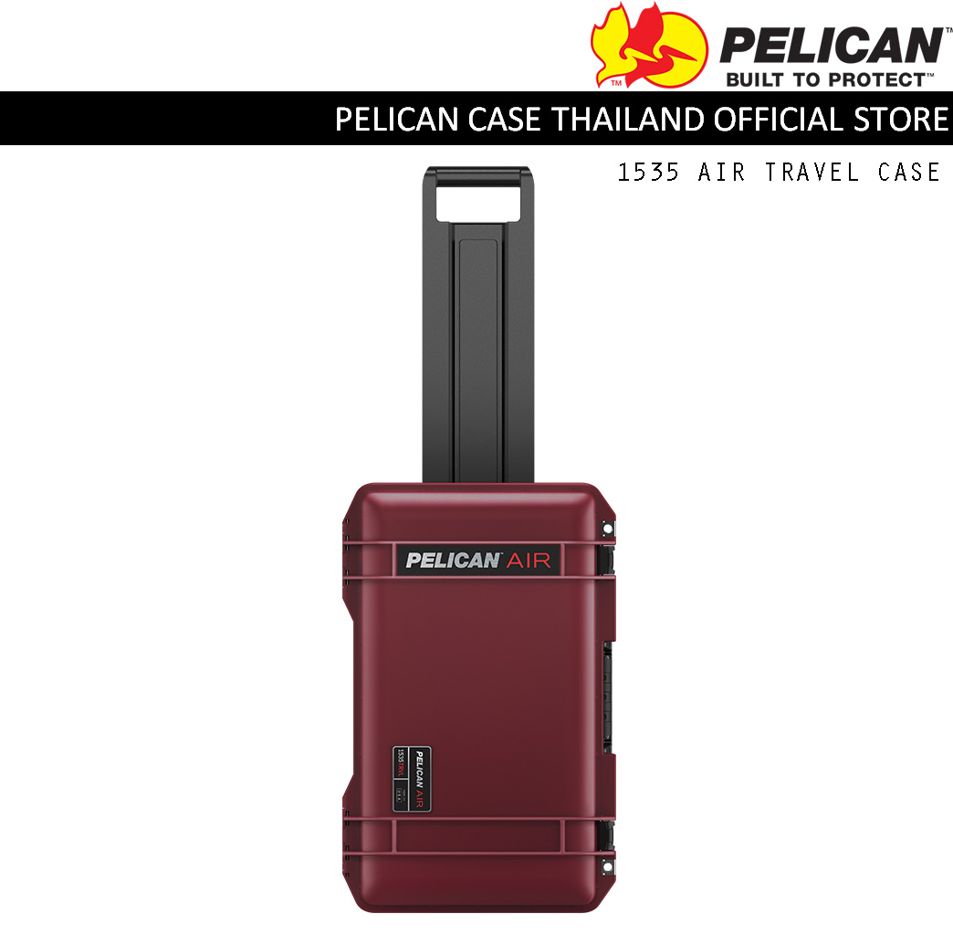 PELICAN 1535 AIR TRAVEL CASE - OXBLOOD