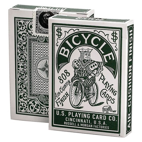 Bicycle Autobike Playing cards (Green)
