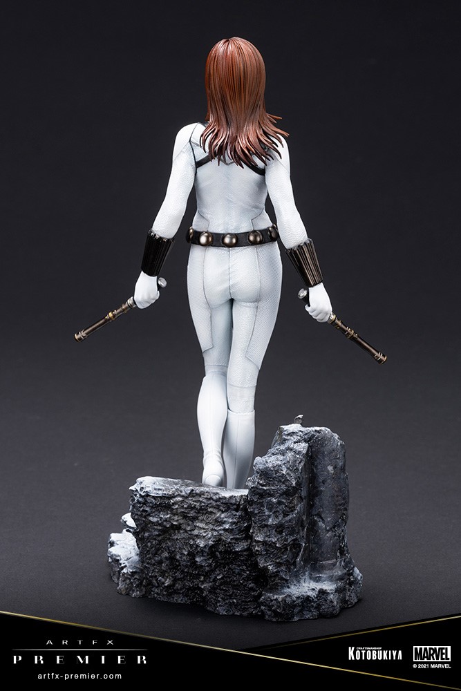 BLACK WIDOW White Costume Limited Edition ARTFX