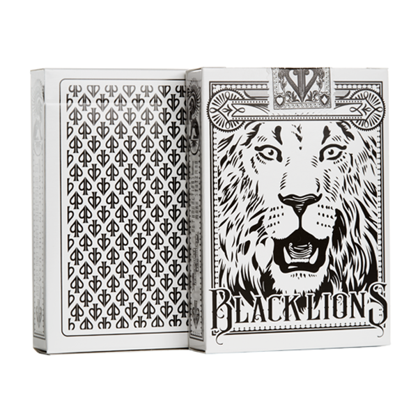 Black Lion Second Playing Cards