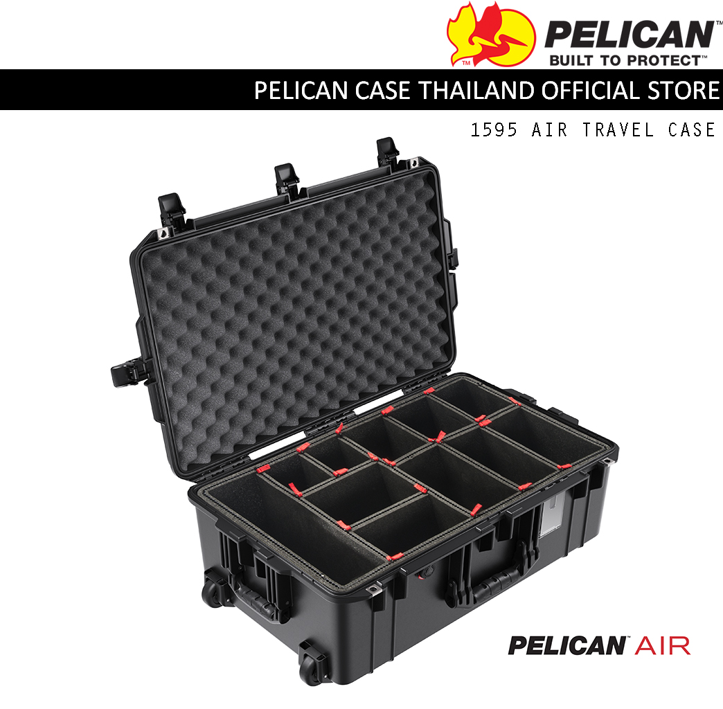 Pelican 1595 Air Case with Trekpak - Black